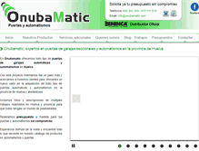 Tablet Screenshot of onubamatic.com